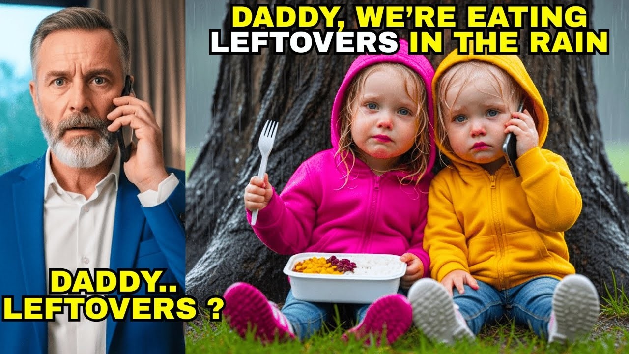 “Daddy, your son is in the river,” says a poor girl to a stranger,unaware the unknown ma