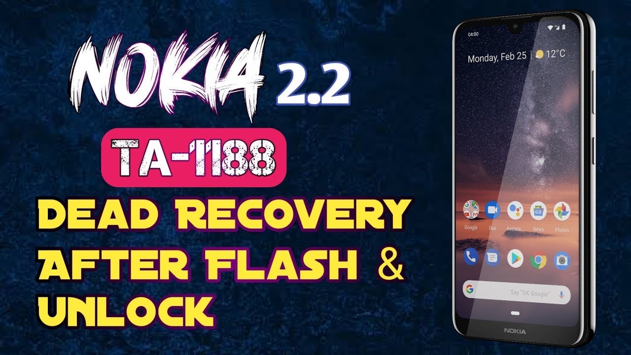 Nokia 2.2 TA-1118 Hang Logo & Dead Boot Repair Fix 2024 (Ufixer Solution) #deadbootrepair #frpremove