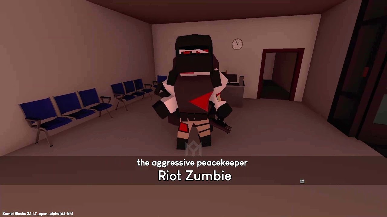 Zumbi Blocks 2 Open Alpha - Blue Zone Boss Battle