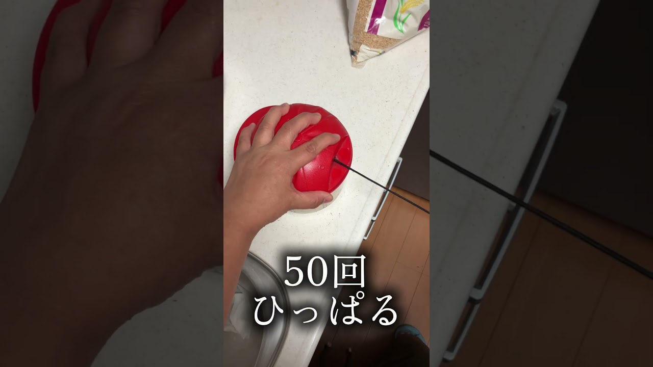 少量の玄米を家で精米する方法