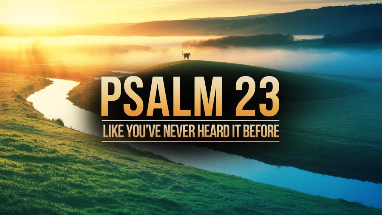 Psalm 23 Like You've Never Heard it Before.