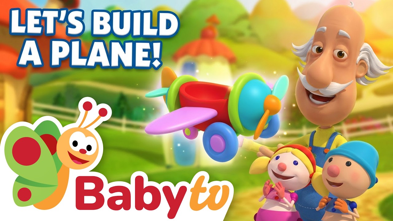 Plane ✈️ Up high in the sky | Grandpa Joe's Magical Playground 🌟🪄 @BabyTV