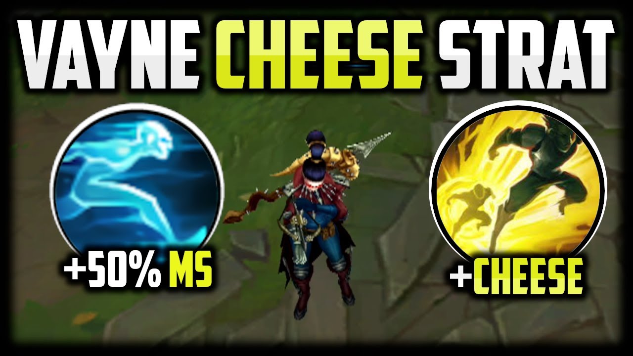 VAYNE CHEESE🧀 MAKES THEM FF 15 EVERYTIME 😢 | Vayne Season 13 League of Legends