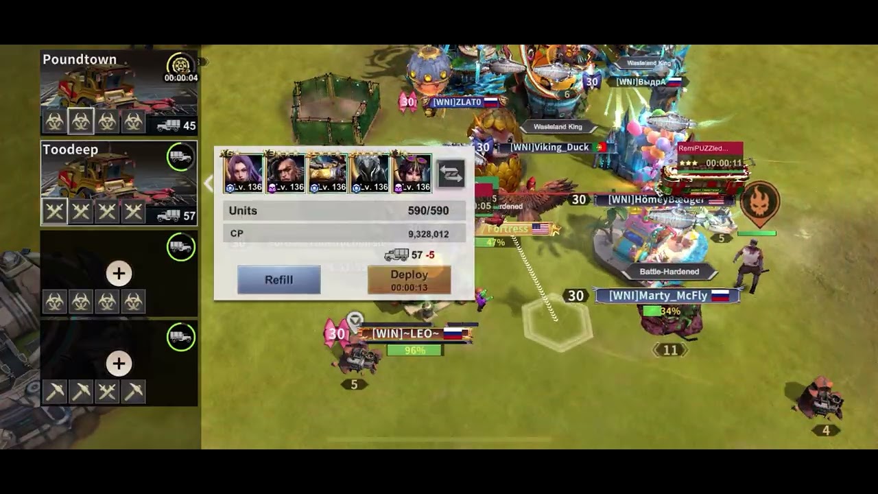 Last fortress war day 