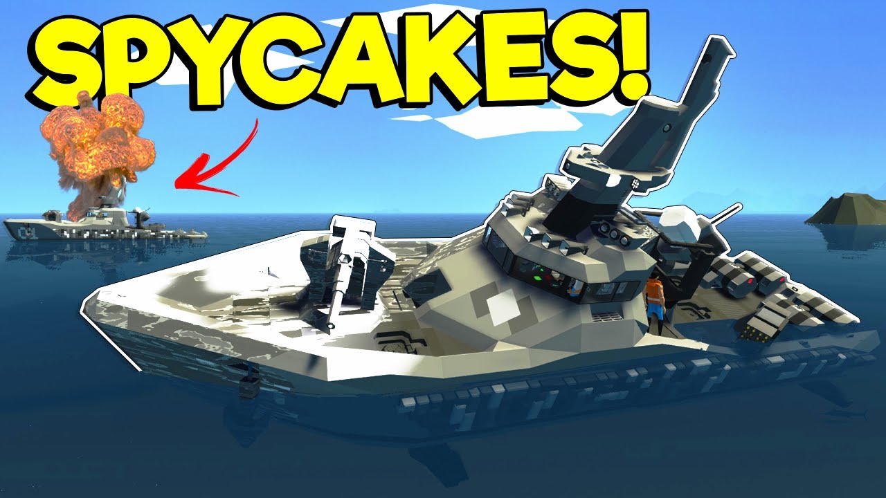 We Battled Ships with Weapons & Sank Each Other! (Stormworks Sinking Ship)