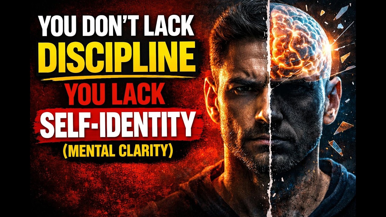 You Don't Lack Discipline You Lack Self-Identity(find out why)