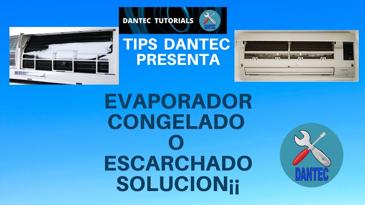 🔵 EVAPORADOR  CONGELADO O ESCARCHADO SOLUCIÓN ✅