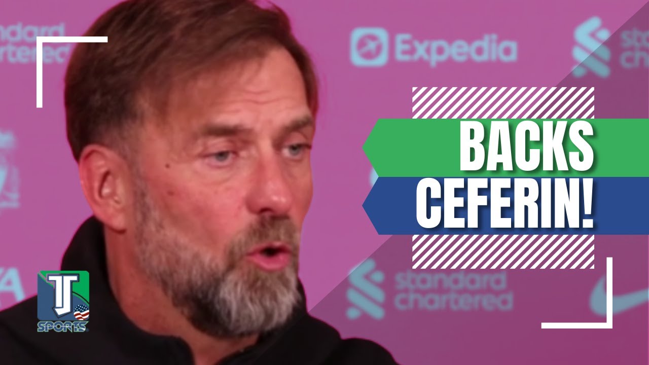 Jurgen Klopp WSPIERA Aleksandra Ceferina W związku z wezwaniami do dymisji prezydenta UEFA