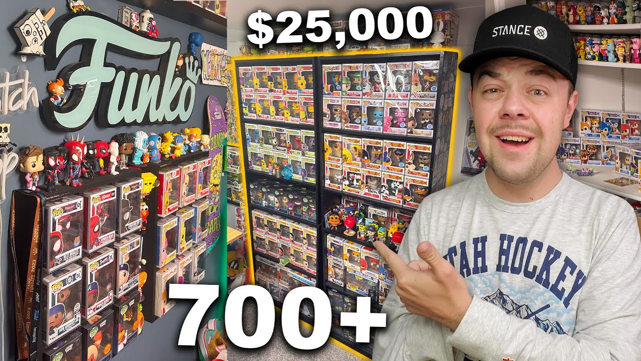 My Entire Funko Pop Collection & Office Tour! (700+ FIGURES)