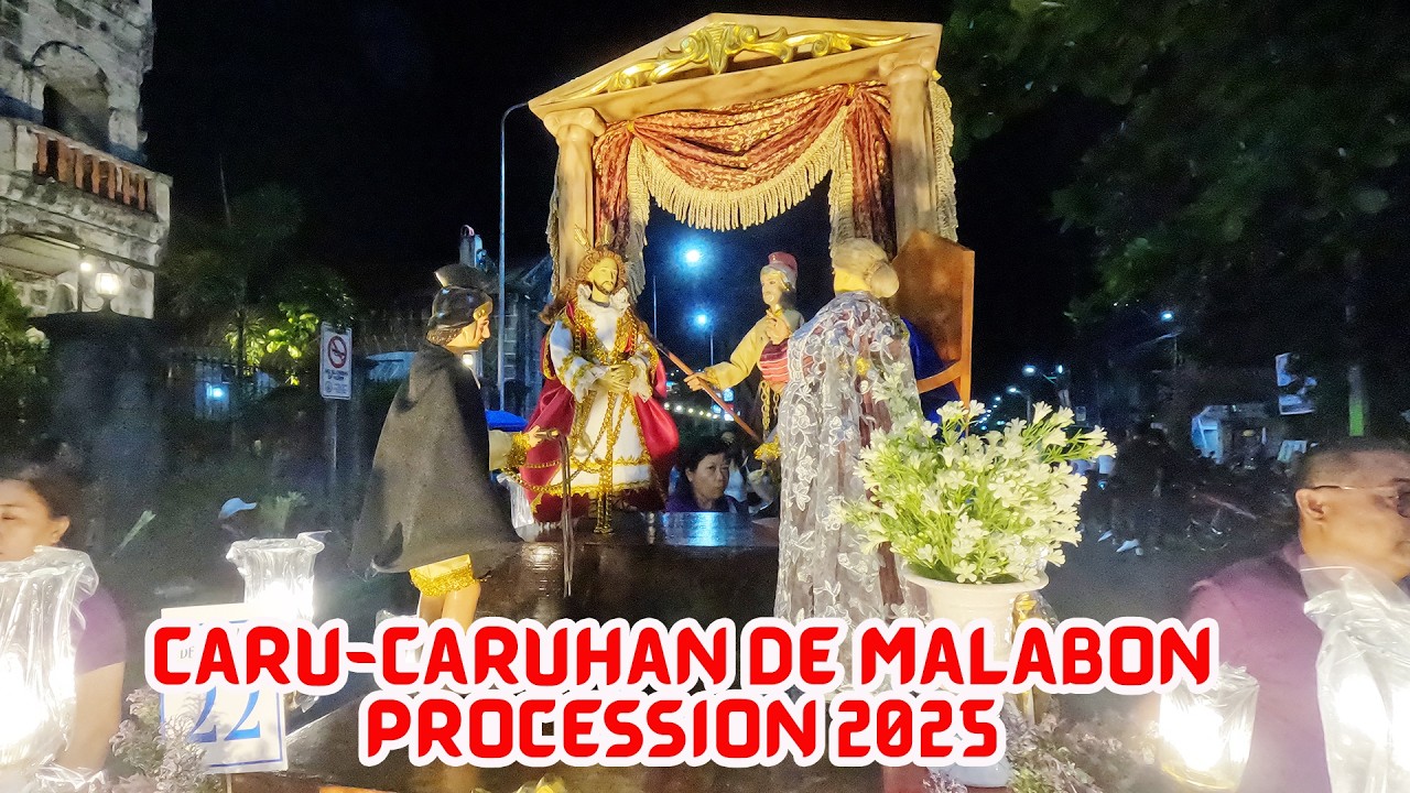 HOLY WEEK PROCESSION 2025 | CARU - CARUHAN  DE MALABON PROCESSION 2025 - General Trias City Cavite