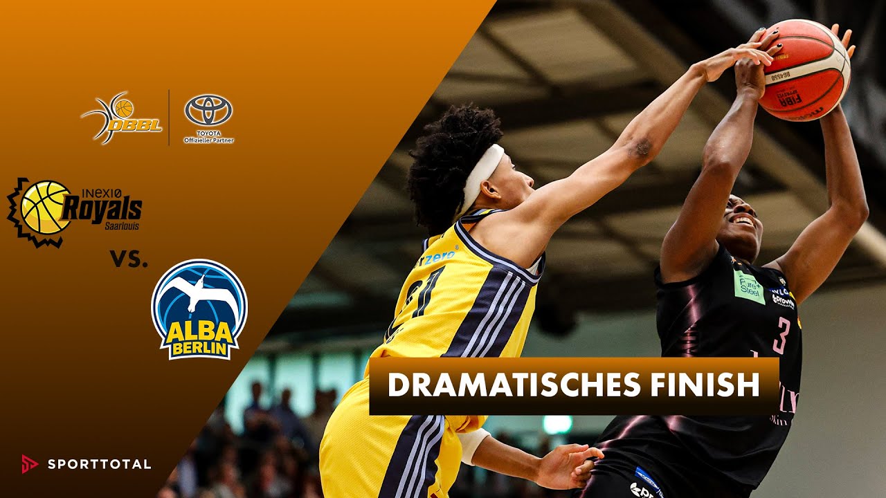 Dramatische Spielwendung im Halbfinale! | Saarlouis Royals vs. ALBA Berlin | Toyota DBBL