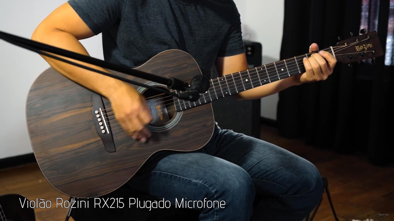 Groover - Violões Rozini Mini RX115 e Auditório RX215