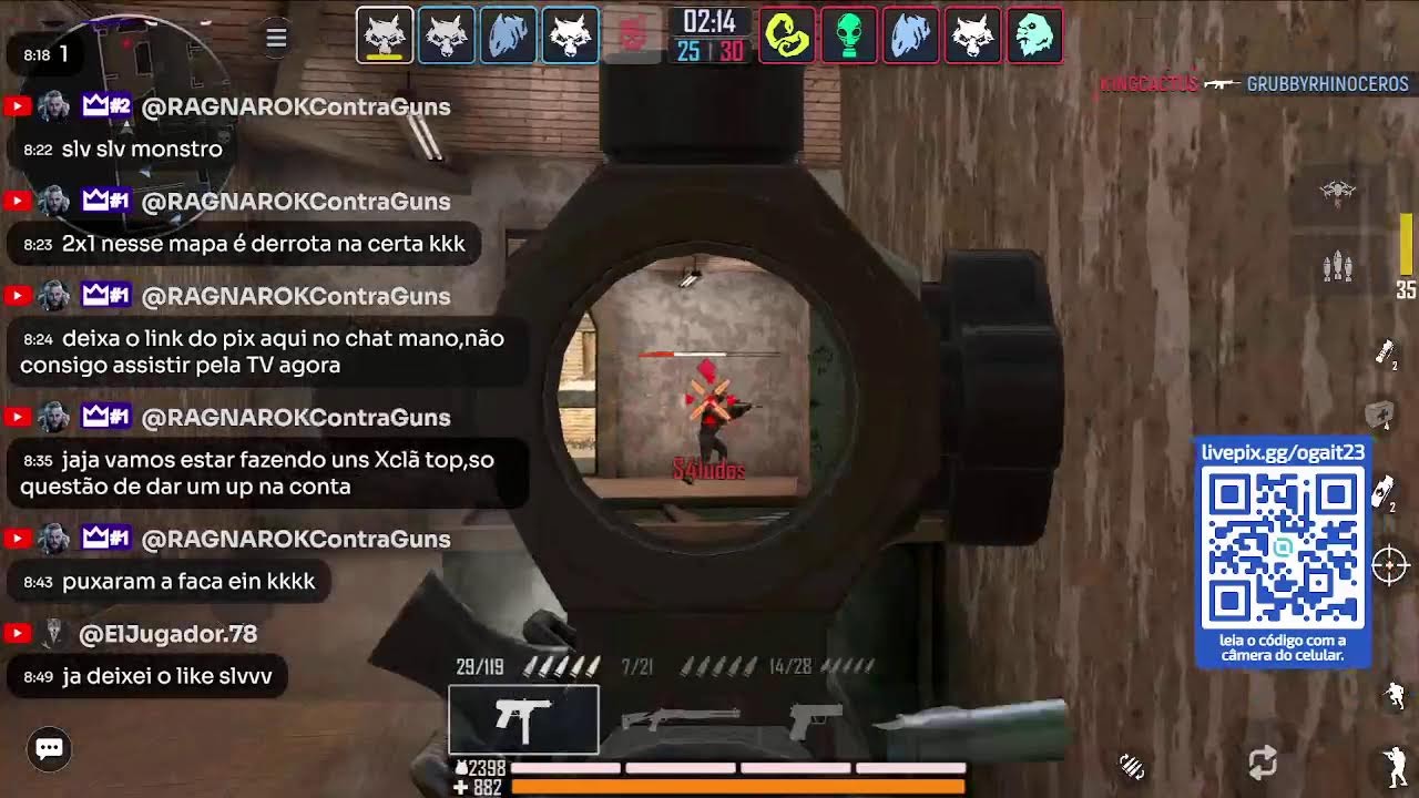 TACTICAL OPS vem pra live gogo up !!!!