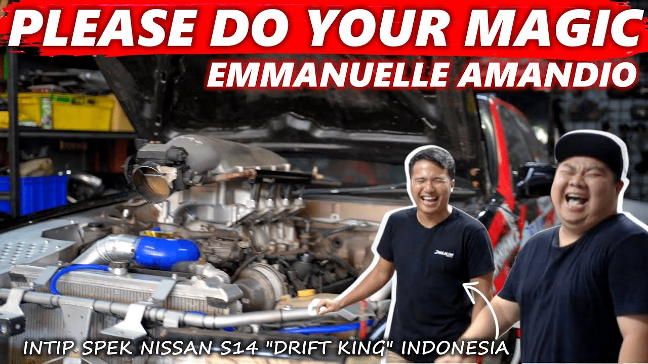 KENAPA MESIN V8 DI SILVIA S14 ?? | HADIAH SPESIAL DARI AMANDIO DAN BRIDE IDN UNTUK CEFIRO KAMERAMEN