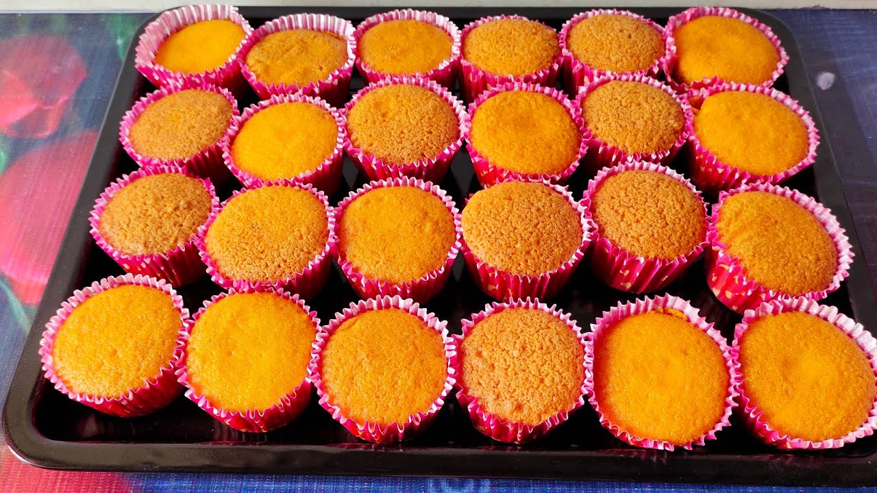 ডেলিভারি দেয়ার জন্য যেভাবে কাপ কেক তৈরি করি | Orange cup cake recipe | অরেঞ্জ কাপ কেক রেসিপি |