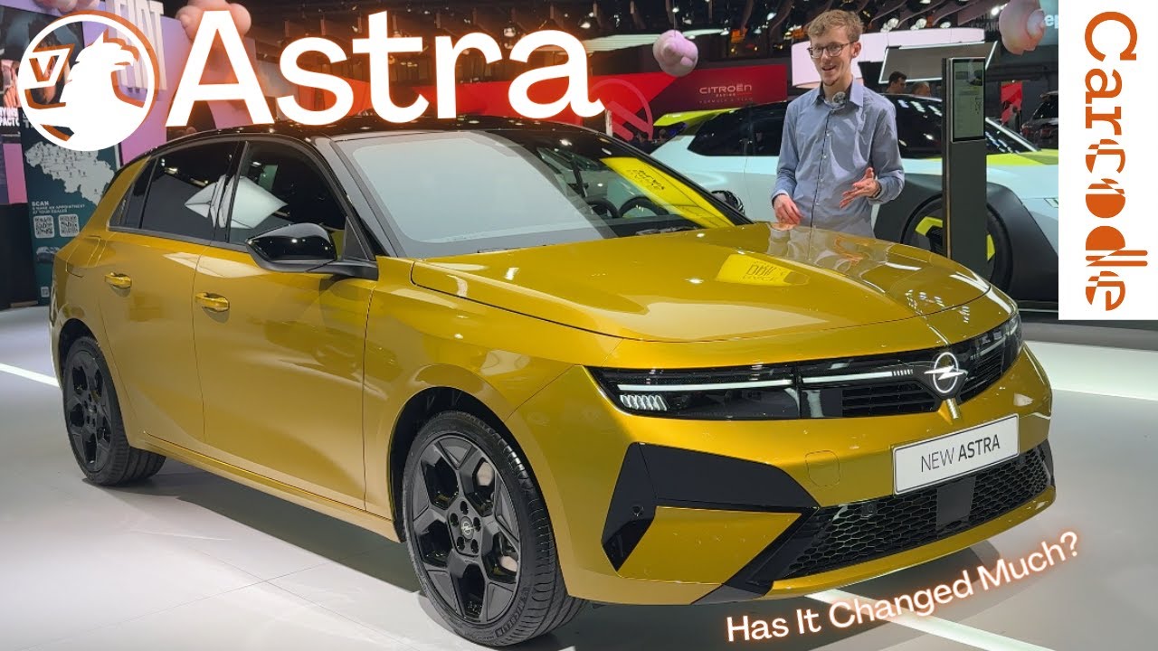 Первый взгляд на Opel/Vauxhall Astra 2026 года! Брюссельский автосалон (Великобритания) (4K) | Ca...