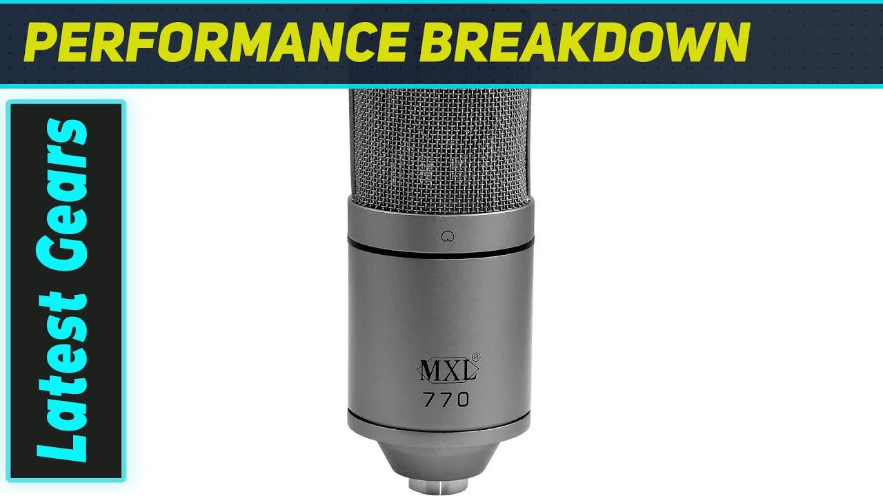 MXL 770: The Ultimate Condenser Mic for Creators & Gamers!