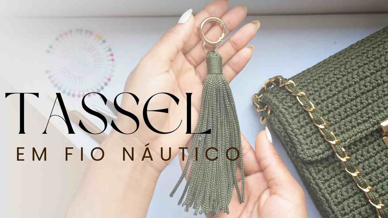 Como fazer tassel de fio náutico