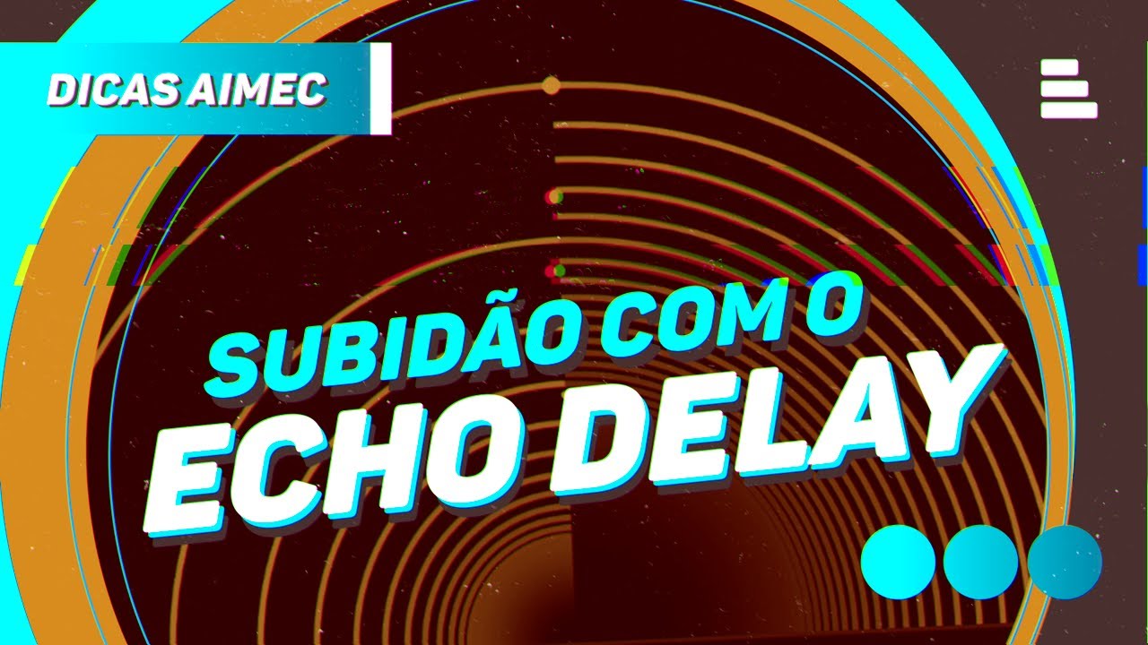 Como fazer um subidão com Echo Delay no Ableton LIVE.