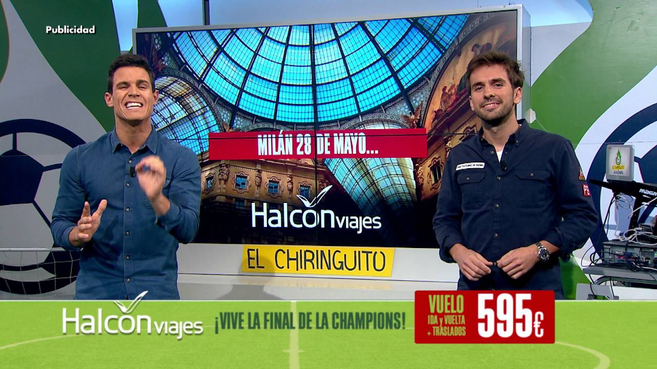 Halc&oacute;n Viajes S&aacute;bado 14 de mayo (Edu Aguirre y Miki Chaves)
