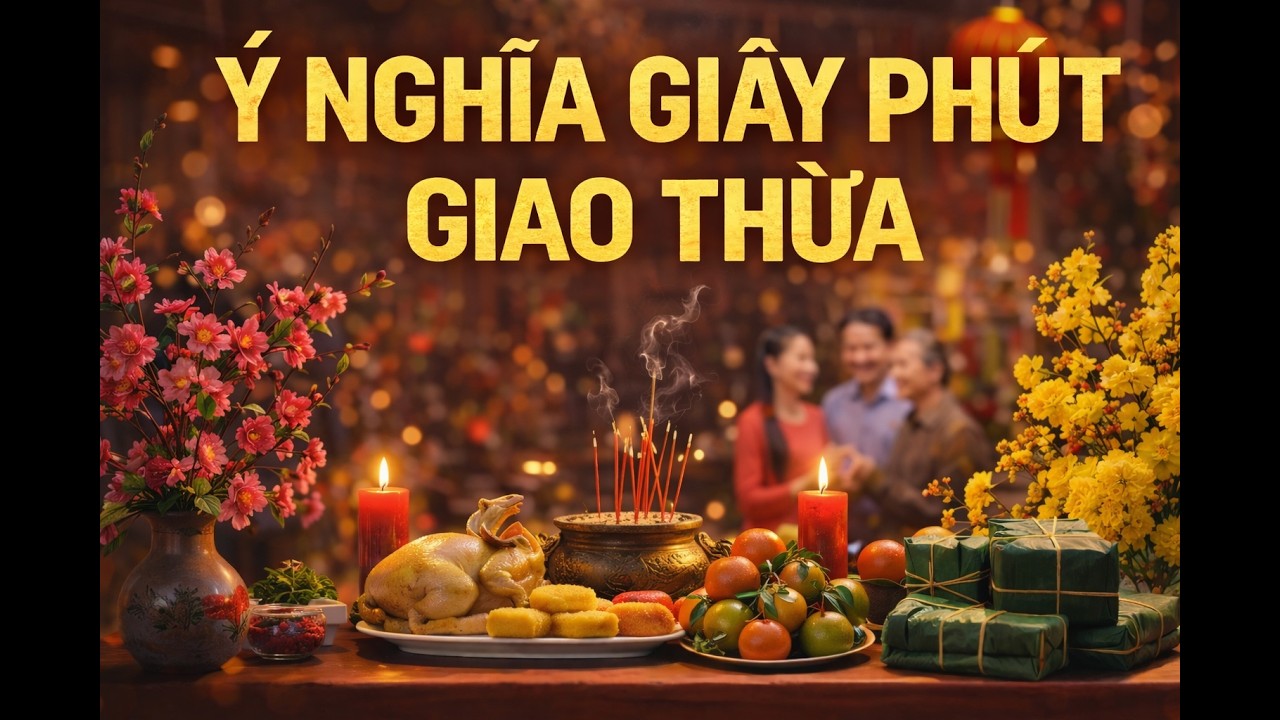 Ý NGHĨA GIÂY PHÚT GIAO THỪA | Vì Sao Đêm Giao Thừa Quan Trọng Với Gia Đình Việt?