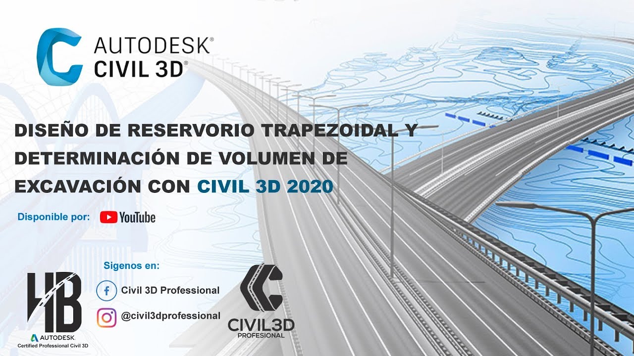 Taller 1: Diseño de Reservorio y Calculo de Volúmenes con Civil 3D 2020. Parte 1