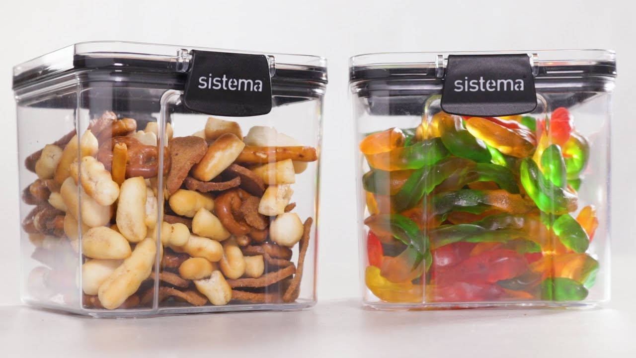 2pk Tritan Stackable 700ml Food Storage Containers By Sistema