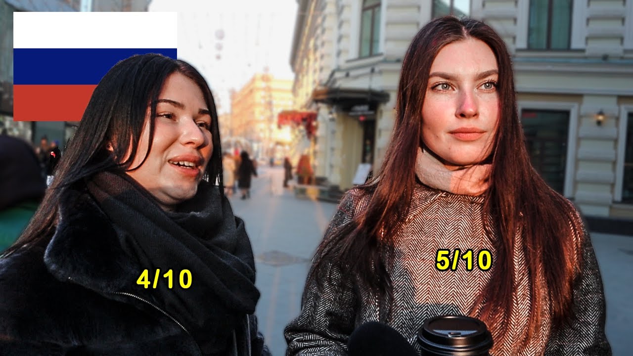 As Russas São Feias? // Perguntamos as mulheres na Rússia se elas se acham bonitas ou feias