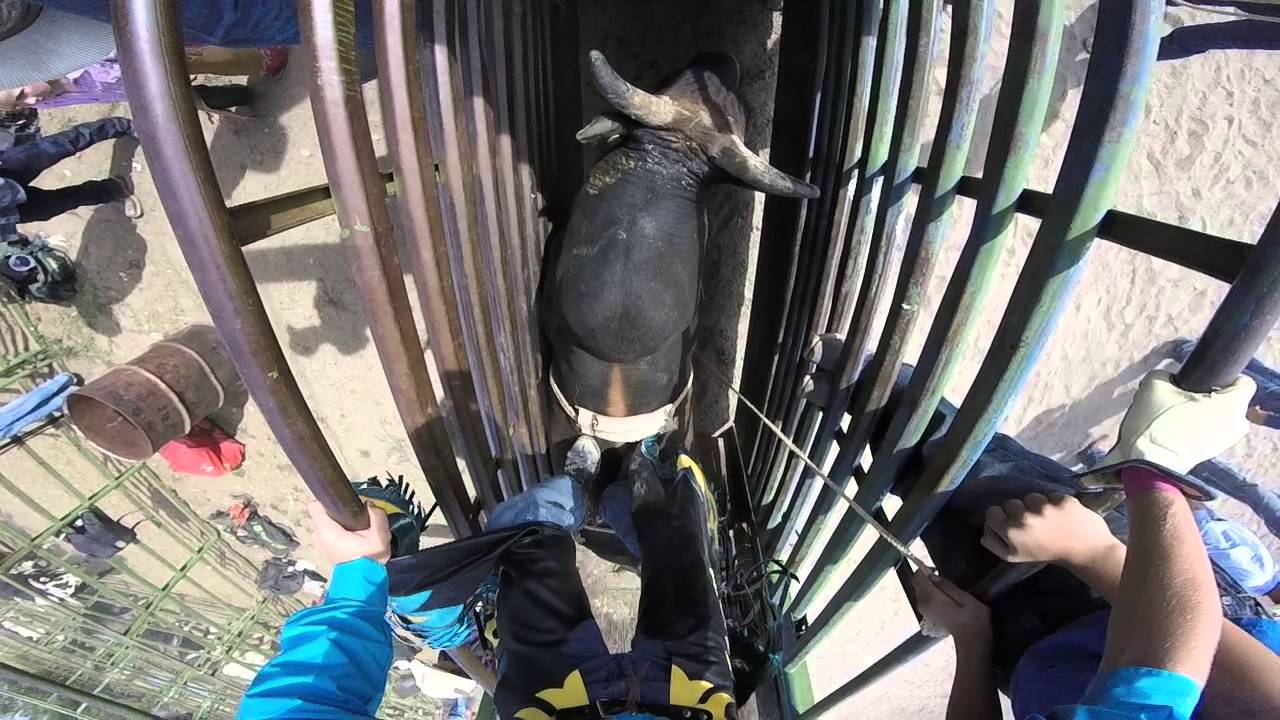 2015 gopro Pavillion WY mini bull riding