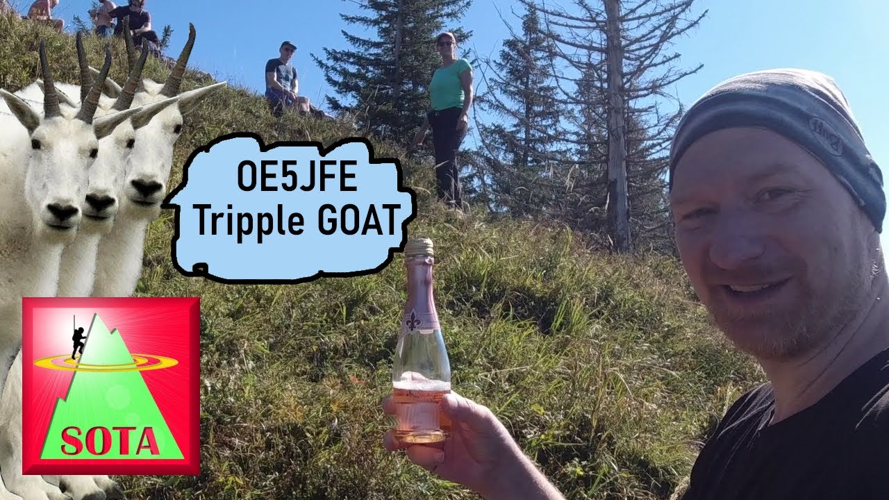 OE20SOTA on Hochsalm for Mountaingoat #3 🐐🐐🐐