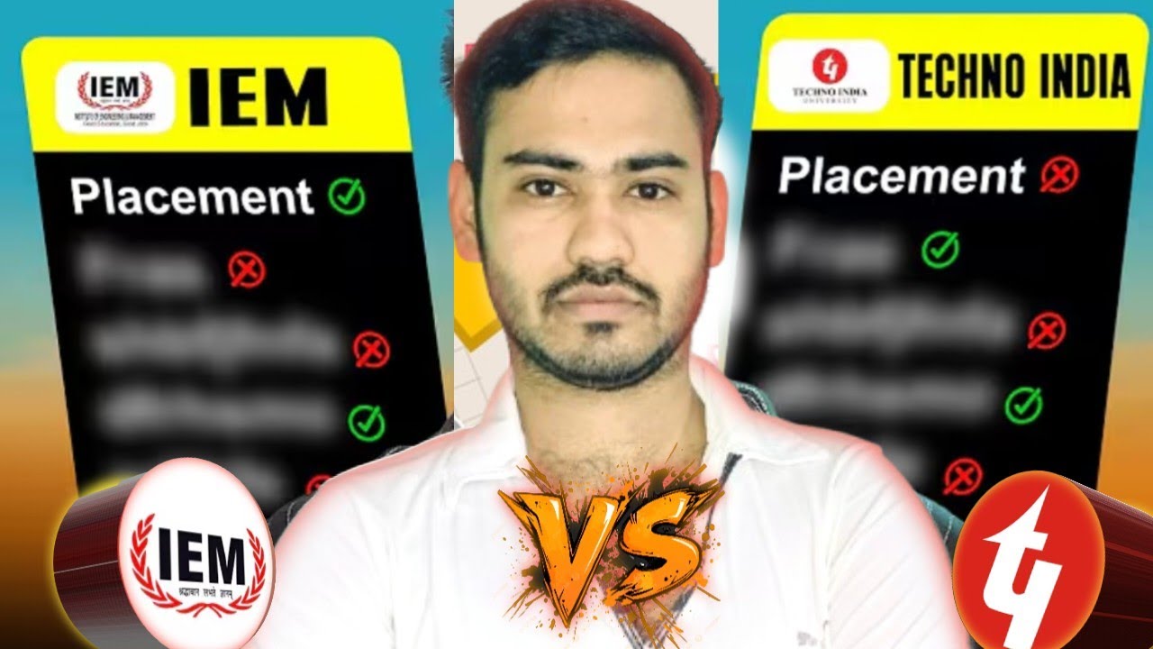 IEM Kolkata vs Techno Main Salt Lake | Which College Gets You The Job?/WBJEE 2026 | Placement & Fees