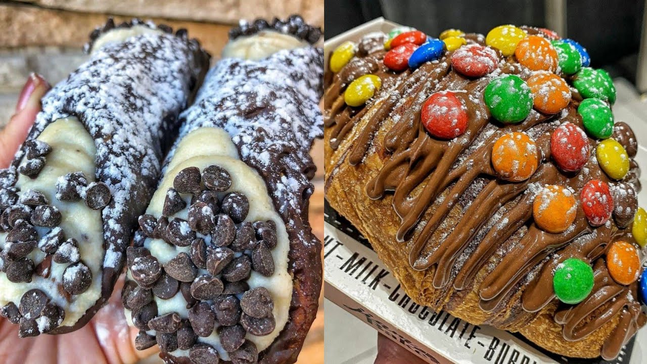So Yummy Nutella Cookie Brownie Donut Cake Decorating Ideas | Delicious Chocolate Food Compilation