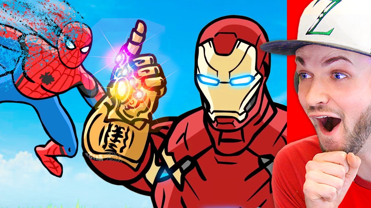 Reacting to the ULTIMATE SUPERHERO ANIMATIONS!