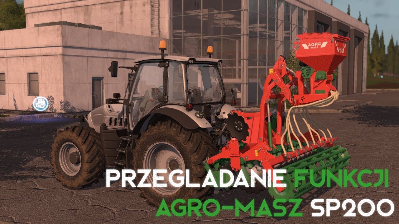 Przeglądanie funkcji Agro-Masz SP200