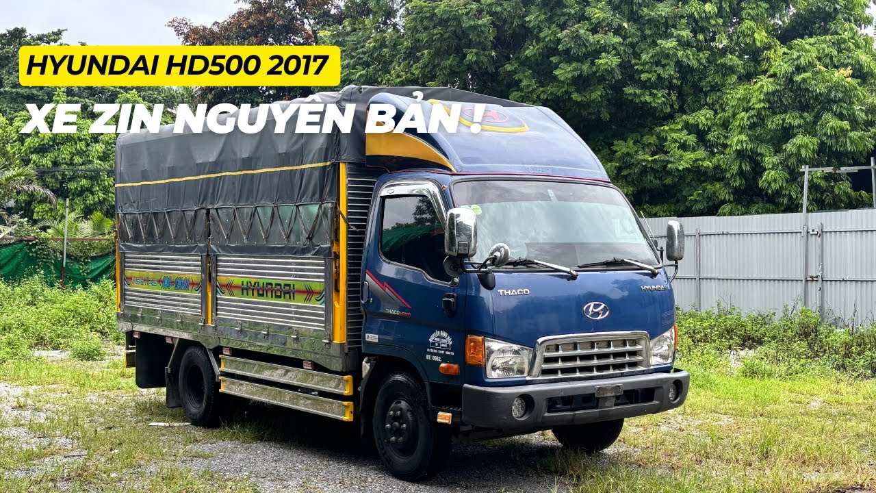Hyundai HD500 2017 thùng inox chất lượng | Dũng Xe Tải Đông Anh