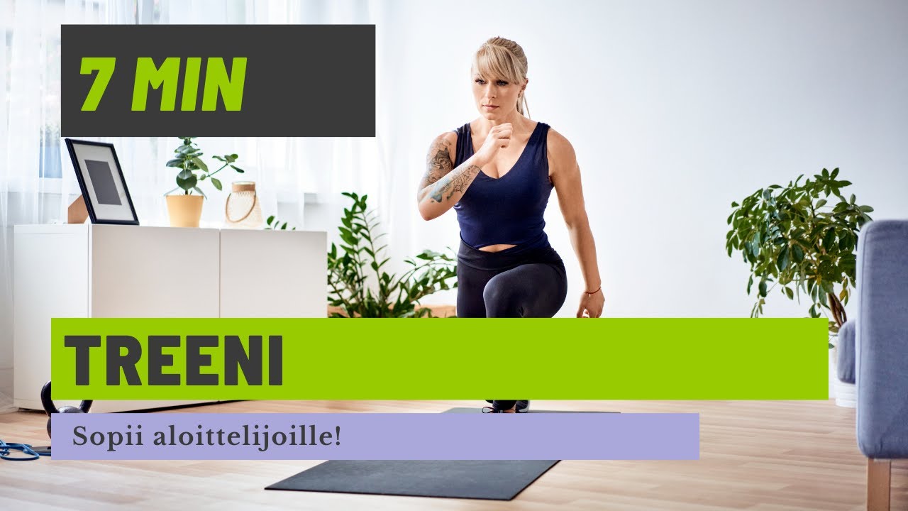 7 min treeni | Kehonpainolla |