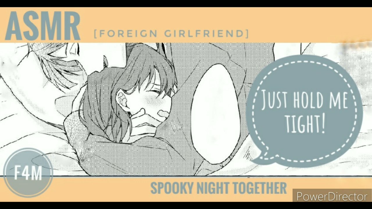 [ASMR] Just hold me tight! [girlfriend roleplay] [F4M] [spooky] [scared gf]