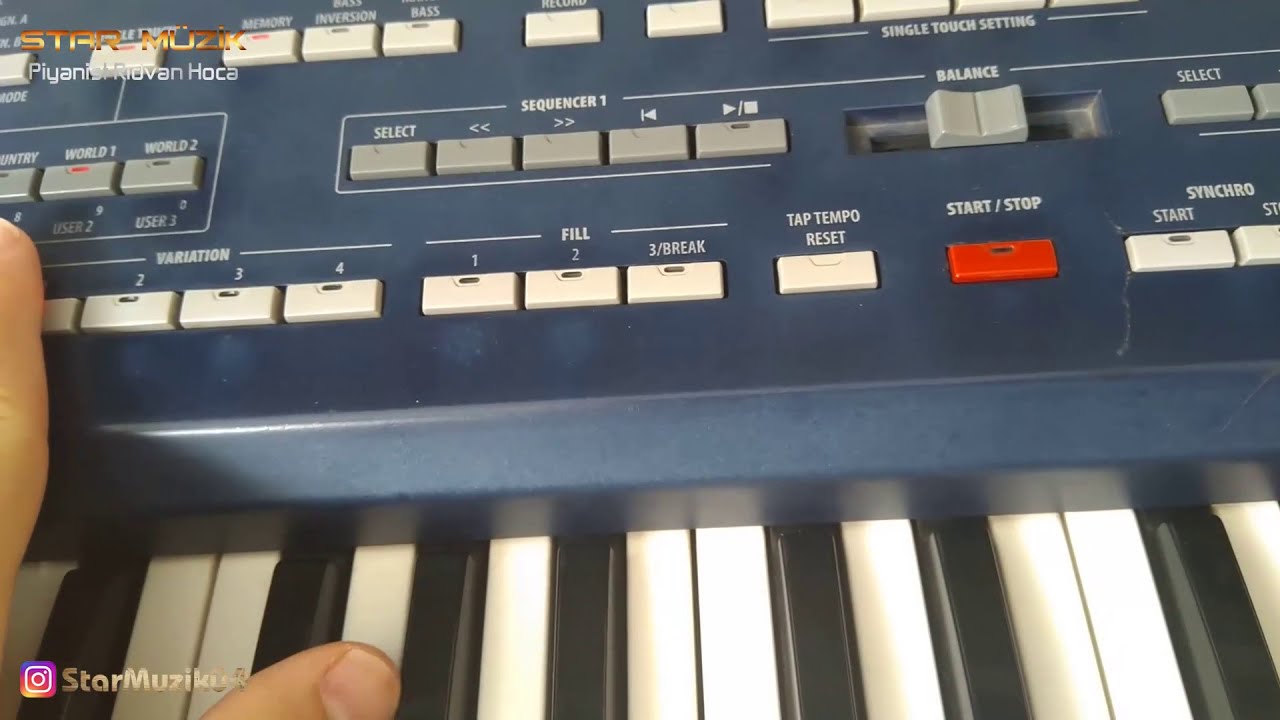 Korg Pa800 Fabrika Ritim Ve Sound Seslerini Değiştirme Açılışta Belirlediğimiz Ritim Ses Komada Açma
