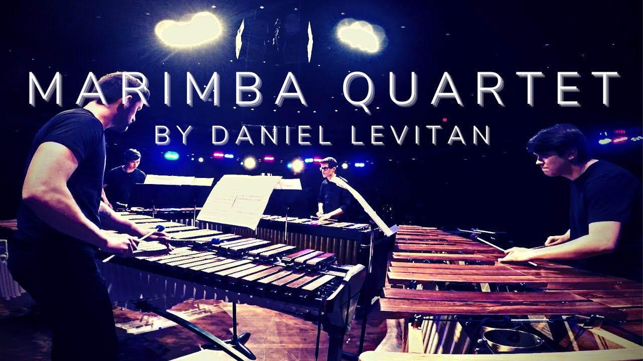 Marimba Quartet by Daniel Levitan \\\ JMU Percussion Ensemble