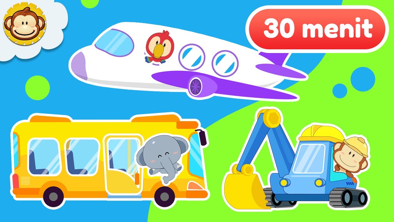 🚌 Kompilasi Lagu Anak Transportasi 🛫 | BaLiTa