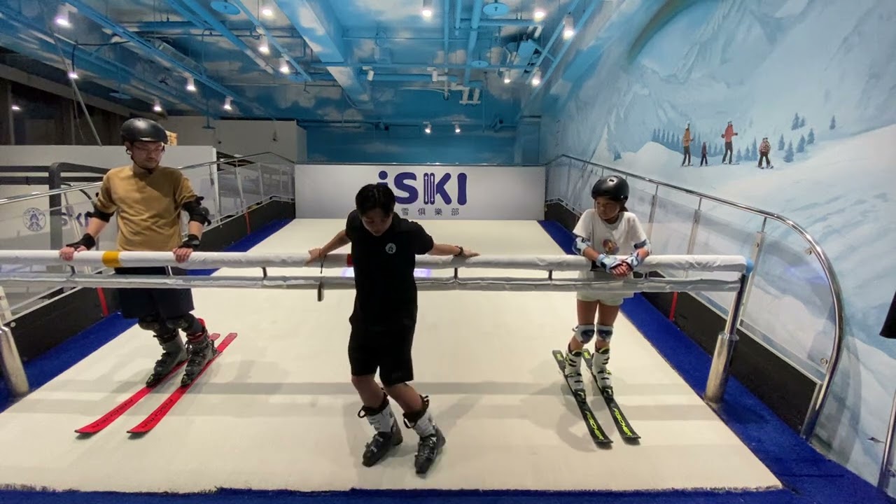 iSKI-SK中6-10 專注練習腳踝同時翻刃