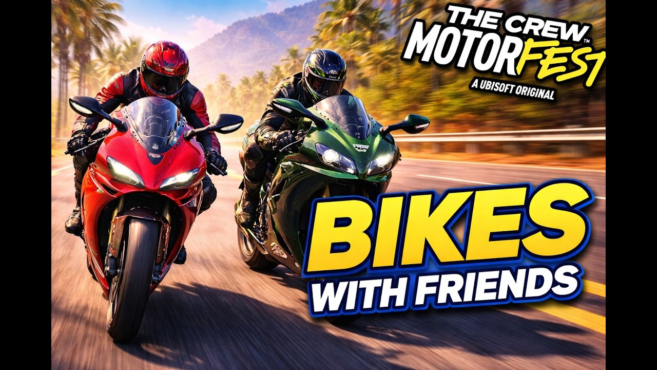 Bike Lover Playlist With Friends | The Crew Motorfest