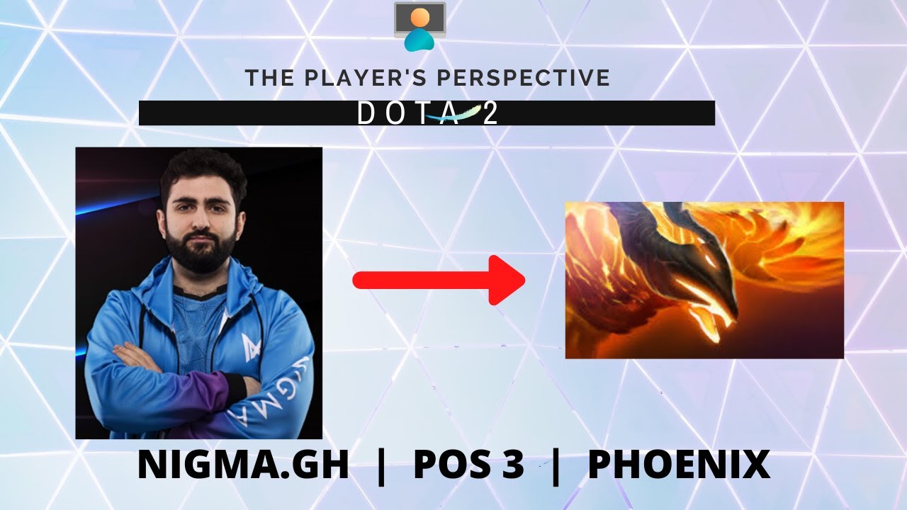 NIGMA.GH | POS 4 | PHOENIX | PLAYER PERSPECTIVE | OMEGA League WePlay! | Dota 2