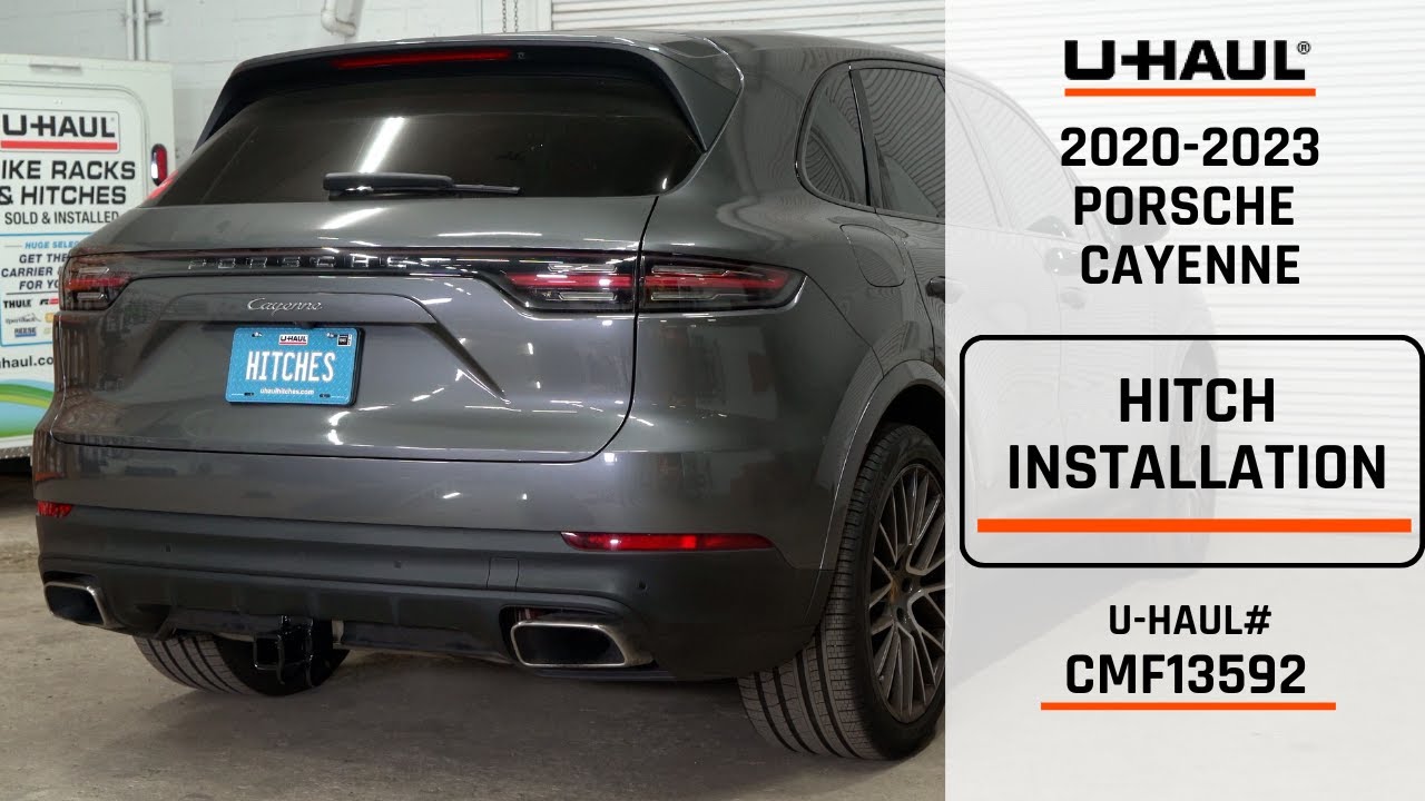 2020-2023 Porsche Cayenne | U-Haul Trailer Hitch Installation | CMF13592