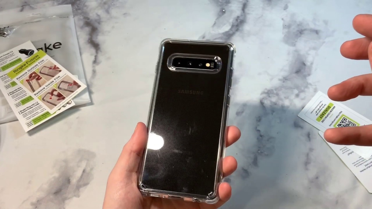 Ringke Fusion Clear Case for Galaxy S10 Plus Unboxing and Review