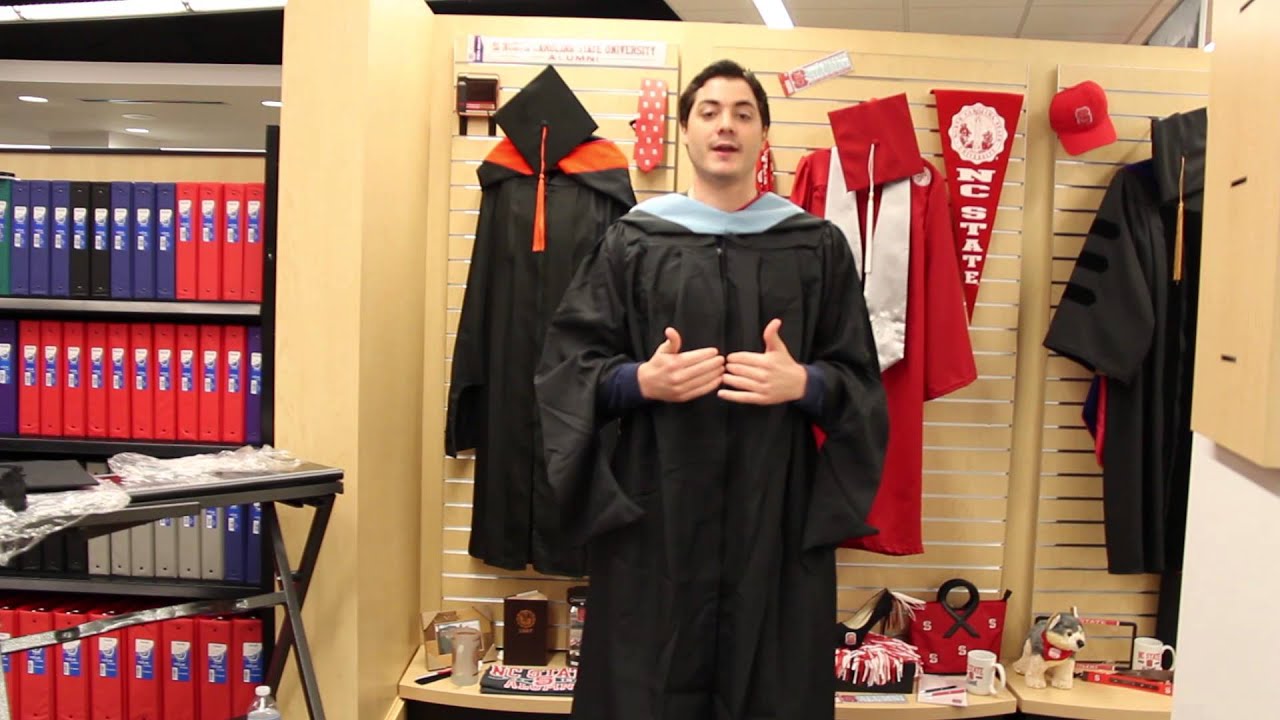 NC State Graduation Regalia Tutorial