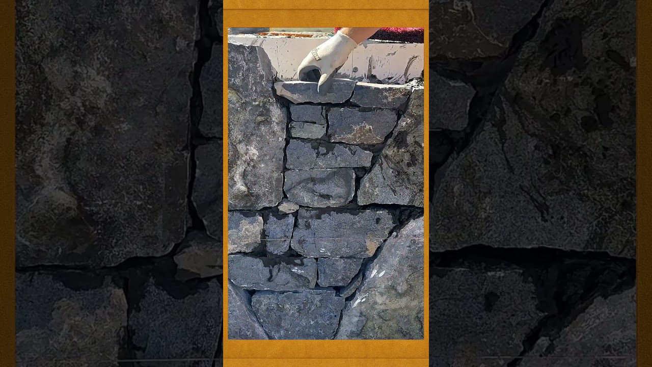 Professional Natural Stone Fence Construction 