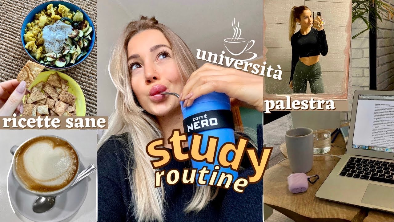 La mia STUDY ROUTINE *da UNIVERSITARIA* Magistrale Ingegneria Gestionale