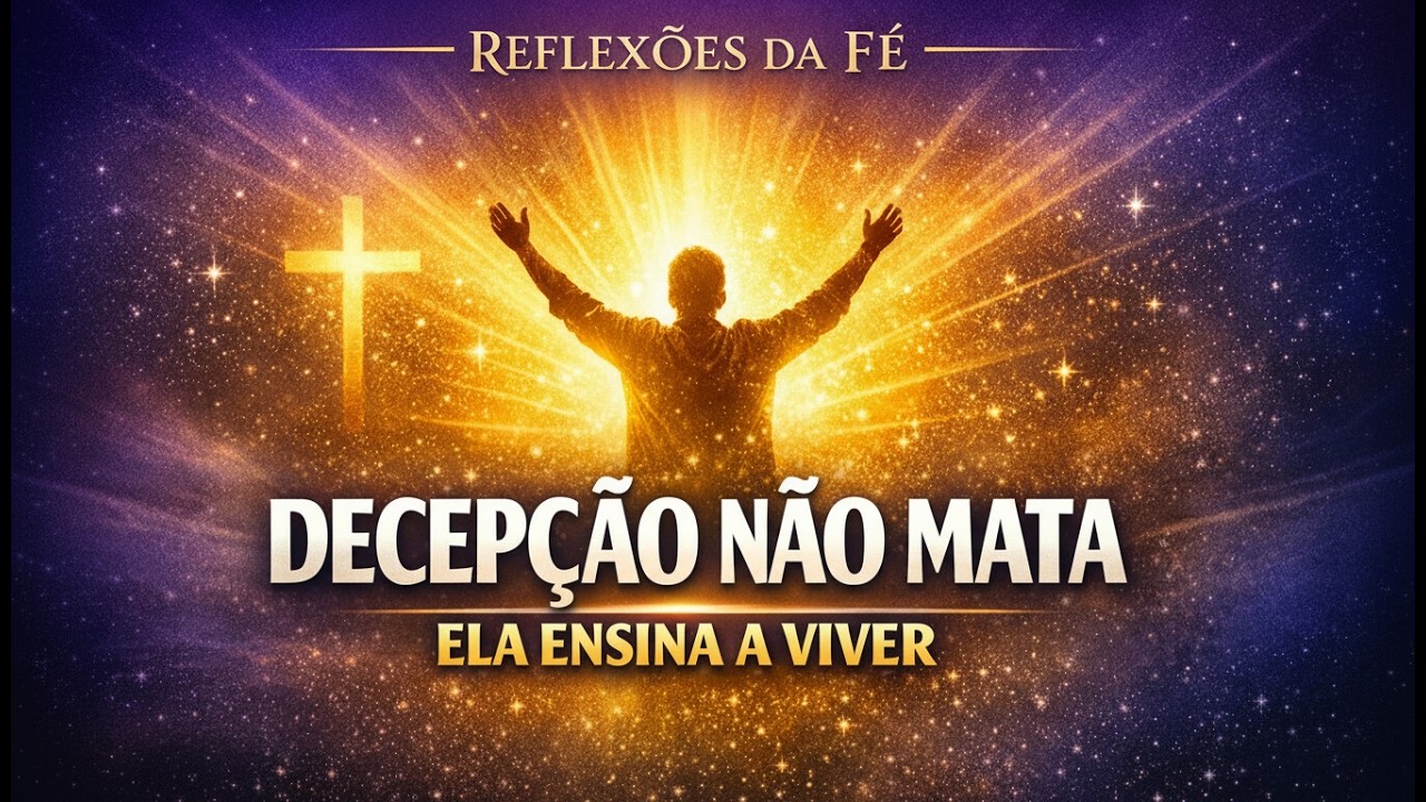 Decepção não mata ela ensina a viver | Fé, Esperança e Transformação Espiritual
