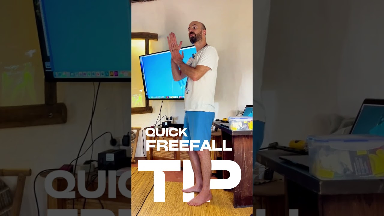 QUICK FREEFALL TIP  #freedivingvideo